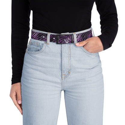 Purple Snake Belt