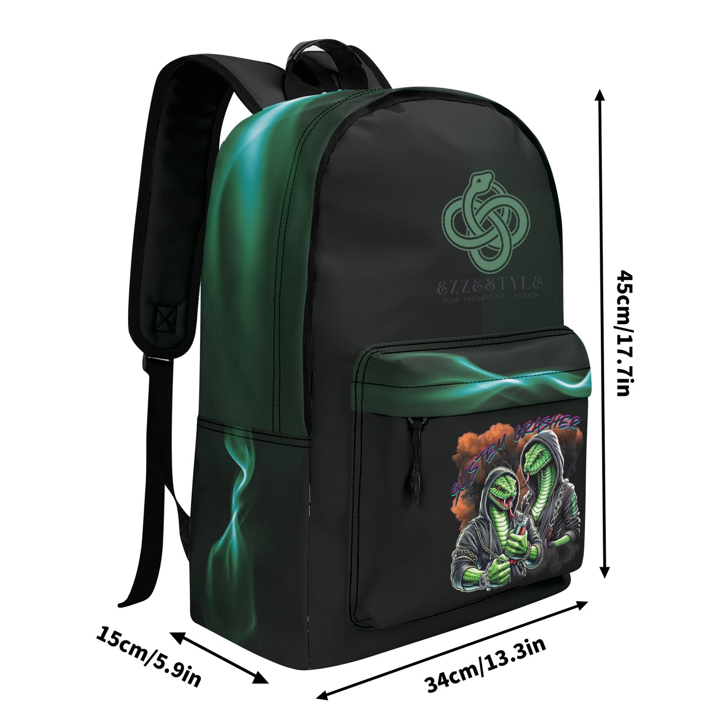 Systemcrasher(PU)LeatherBackpack