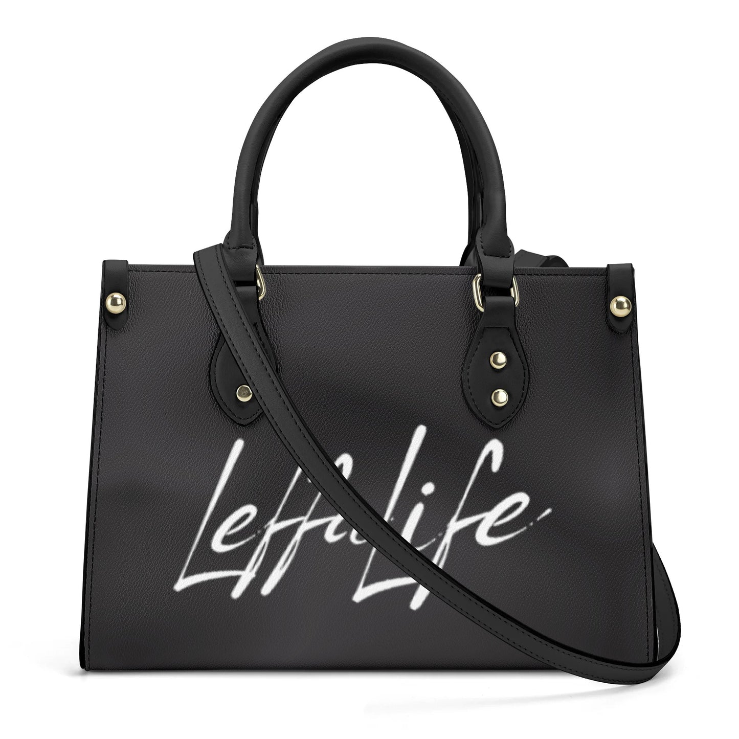 LeffaLife-Version-Luxury(PU)Leather Handbag Black Edition