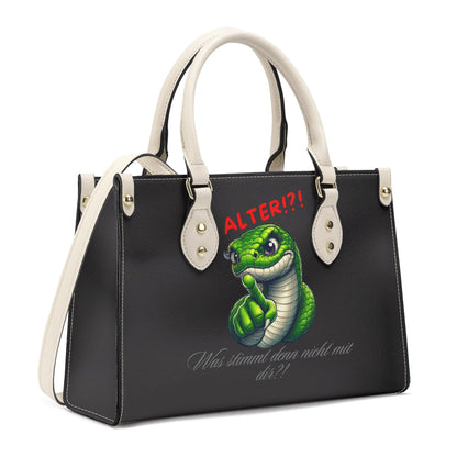 LeffaLife-Version-Luxury(PU)Leather Handbag Black Edition