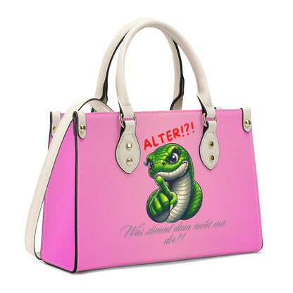 LeffaLife-Version-Luxury(PU)Leather Handbag Pink Edition