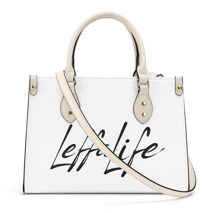 LeffaLife-Version-Luxury(PU)Leather Handbag White Edition
