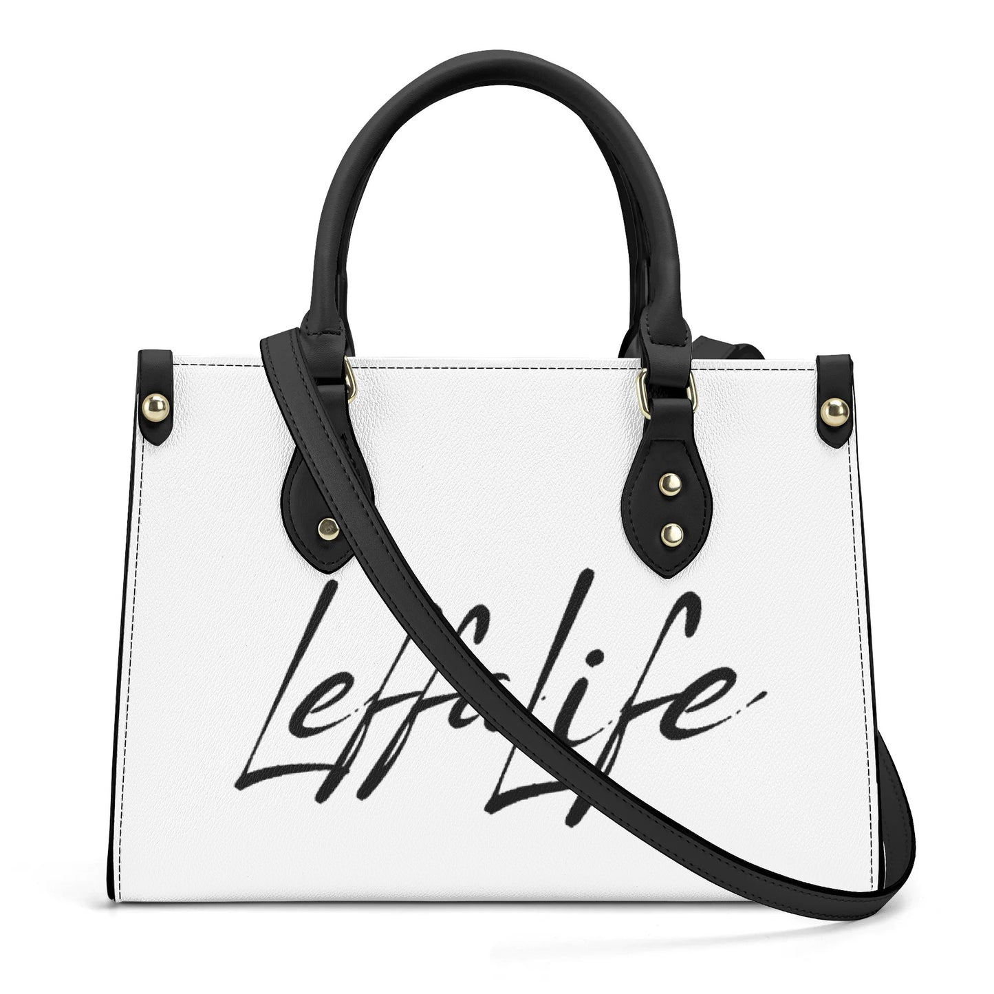 LeffaLife-Version-Luxury(PU)Leather Handbag White Edition