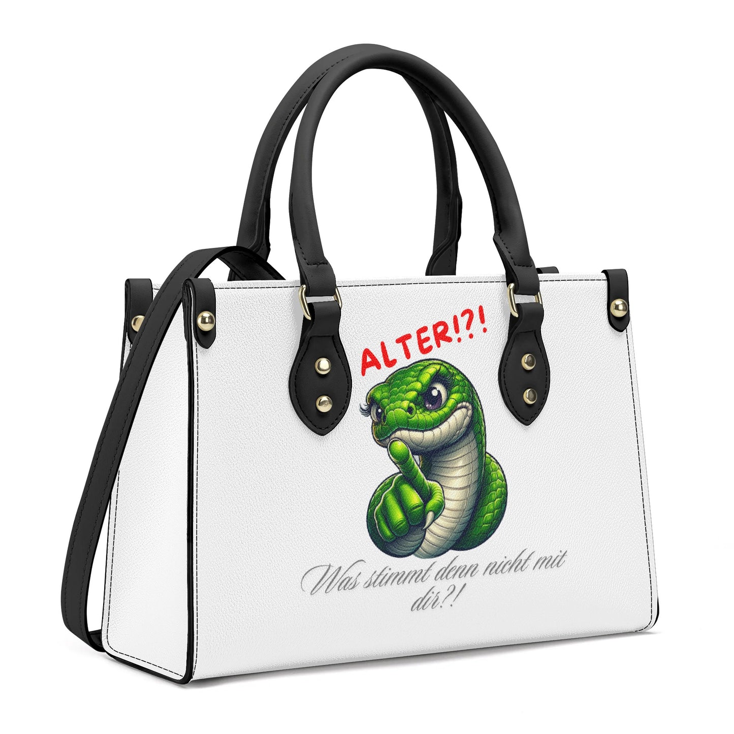 LeffaLife-Version-Luxury(PU)Leather Handbag White Edition