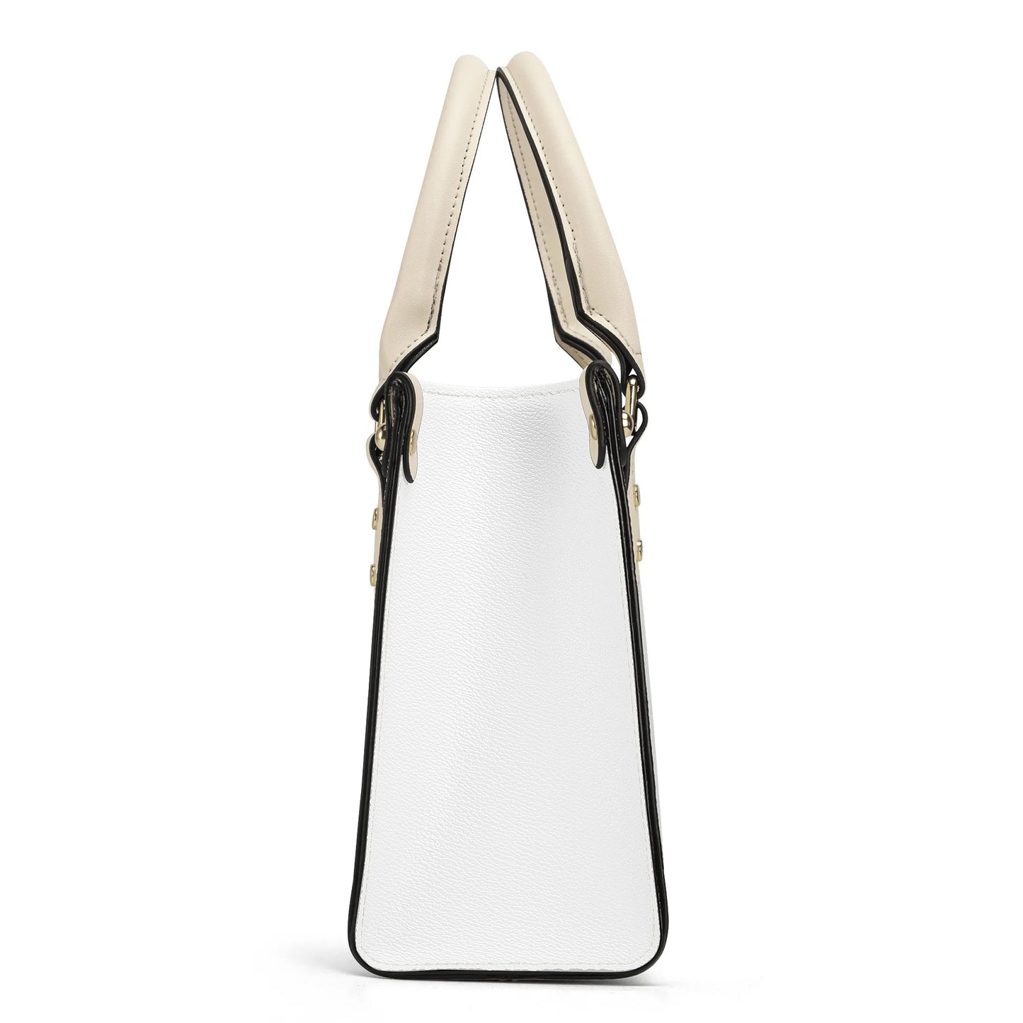 LeffaLife-Version-Luxury(PU)Leather Handbag White Edition