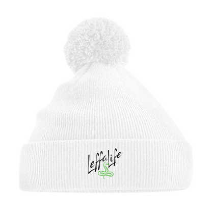 LeffaLife Bommelmütze Weiss